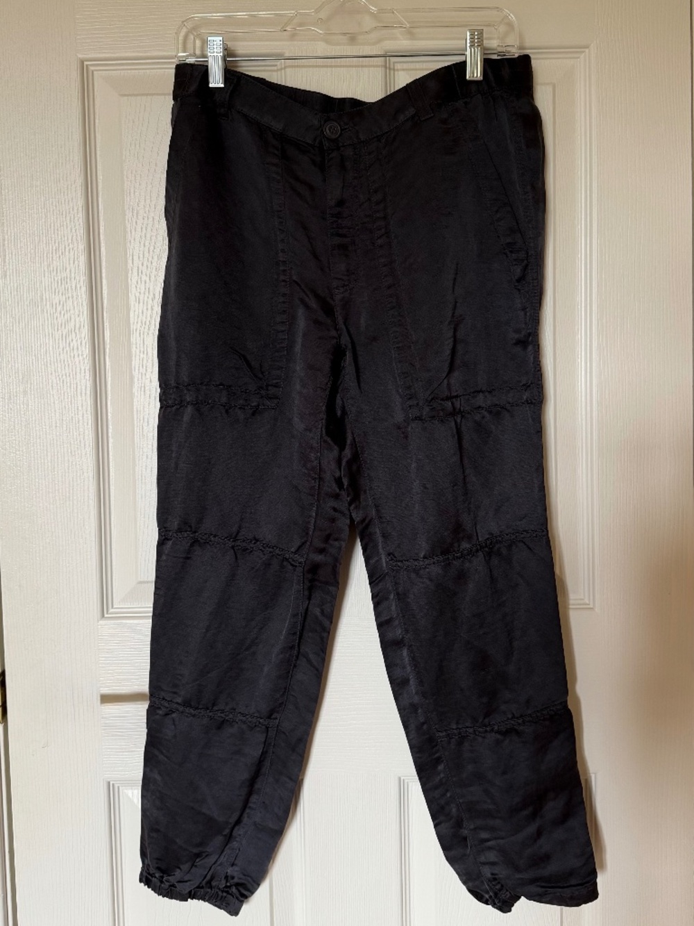 MADEWELL / NEW HAVEN Silk Linen Pant in Black - Size 4 - NWT new with tags